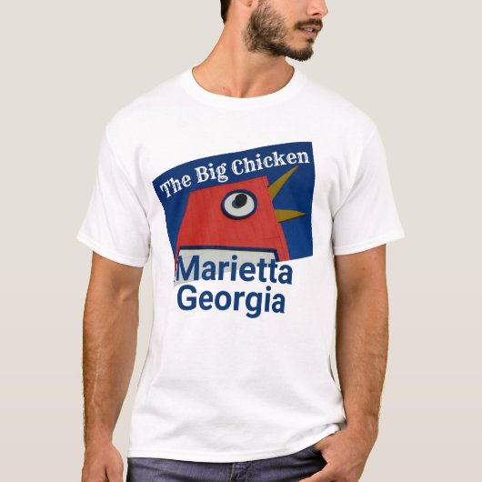 Das große Huhn - Marietta, Georgien T-Shirt (Vorderseite)