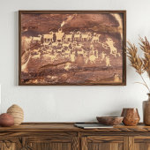 Das große Jagdbild des 9-Mile-Canyon Utah Poster