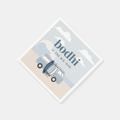 Das große Jungs-Beach-Surf zum Geburtstag Serviette (Ecke)