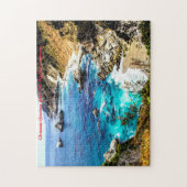 Das große Kalifornien. Weihnachtsgrüße Puzzle (Vertikal)