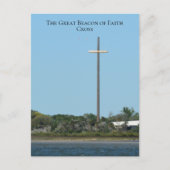 Das große Kreuzfeuer des Faith St. Augustine FL Postkarte (Vorderseite)