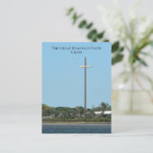 Das große Kreuzfeuer des Faith St. Augustine FL Postkarte (Stehend Vorderseite)