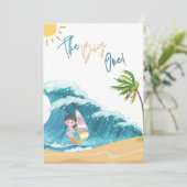 Das Große, mein erster Geburtstag lädt ein Einladung (Stehend Vorderseite)