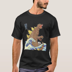 DAS GROSSE MONSTER VON KANAGAWA #TeamGodzilla Yell T-Shirt