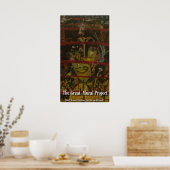 DAS GROSSE MURALPROJEKT POSTER (Küche)