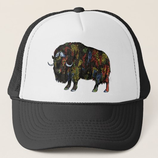 DAS GROSSE MUSKOX TRUCKERKAPPE (Vorderseite)