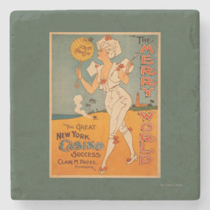 Das große New- Yorkkasino-Erfolgs-Theater Steinuntersetzer