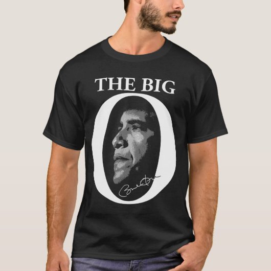 Das große O - Barack Obama T-Shirt (Vorderseite)