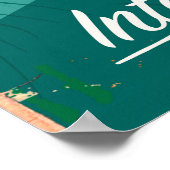 Das große Oldtimer-Poster im Freien Poster (Ecke)