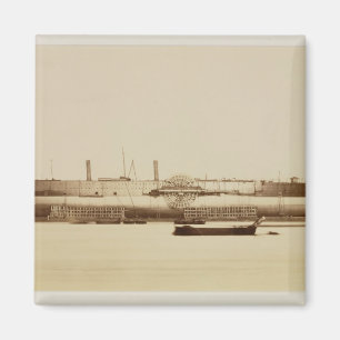 Das große Ost, am 17. November 1857 (Albumen pri Magnet