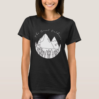 Das große Outdoor-Camping für Natur und Wandern T-Shirt