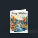 Das große Outdoor - Happy Birthday Karte<br><div class="desc">Diese einzigartige Geburtstagskarte zeigt einen lebendigen Tag im Freien. Bitte passen Sie alle verfügbaren Optionen nach Ihren Wünschen an.</div>