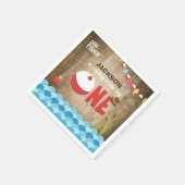 Das große Papier Napkin, das Geburtstagspapier fis Serviette (Ecke)