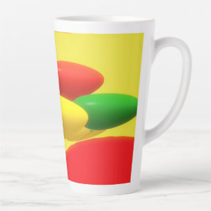 Das große Party beginnt hier lasse zu feiern Milchtasse