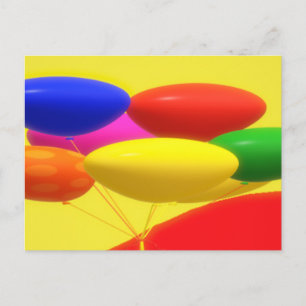 Das große Party beginnt hier lasse zu feiern Postkarte