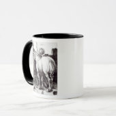 Das große Pferd, 1509 Tasse (Vorderseite Links)