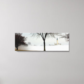 das Grosse Pointe Yacht Club, Lakeshore Drive.. Leinwanddruck