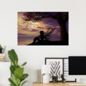 Das große Poster des Träumers (Heimbüro)