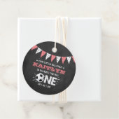 Das große Problem | Fußball 1. Geburtstag Geschenkanhänger (Beispiel)