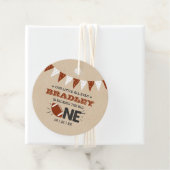 Das große Problem | Fußball 1. Geburtstag Geschenkanhänger (Beispiel)