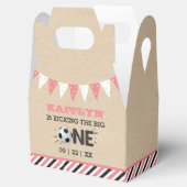 Das große Problem | Fußball 1. Geburtstag Geschenkschachtel (Geöffnet)