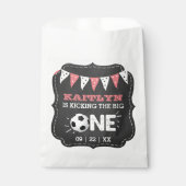 Das große Problem | Fußball 1. Geburtstag Geschenktütchen (Vorderseite)