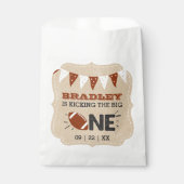 Das große Problem | Fußball 1. Geburtstag Geschenktütchen (Vorderseite)