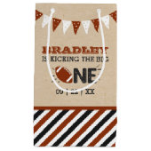 Das große Problem | Fußball 1. Geburtstag Kleine Geschenktüte (Vorderseite)