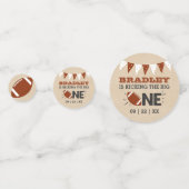 Das große Problem | Fußball 1. Geburtstag Konfetti (Vorderseiten)