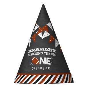 Das große Problem Fußball 1. Geburtstag Partyhütchen