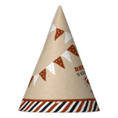 Das große Problem | Fußball 1. Geburtstag Partyhütchen (Links)