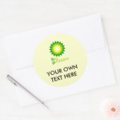 Das große Problem Runder Aufkleber (Umschlag)