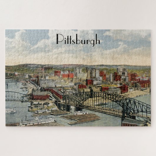 Das große Puzzle von Pittsburgh Point 1931 (Horizontal)