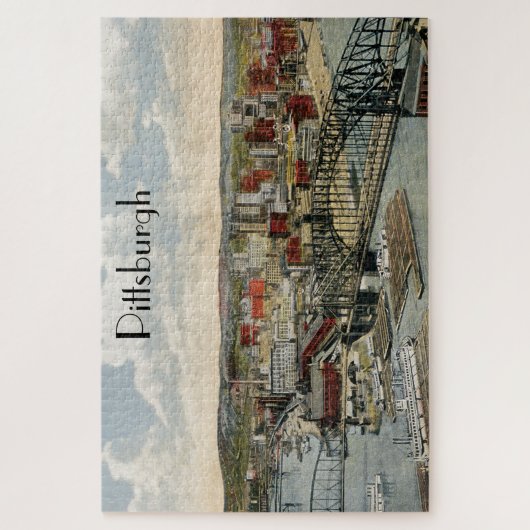 Das große Puzzle von Pittsburgh Point 1931 (Vertikal)