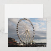 Das große Rad Postkarte (Vorne/Hinten)