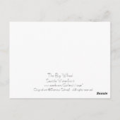 Das große Rad Postkarte (Rückseite)