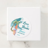 Das große Retro-Party für Surfbretter. Geschenkanhänger (Beispiel)