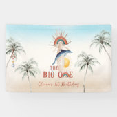 Das große | Retro Summer Surf Geburtstag Banner (Horizontal)