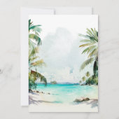 Das große | Retro Summer Surf Geburtstag Einladung (Rückseite)