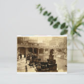 Das Große Römische Bad, Bad (b/w Foto) Postkarte (Stehend Vorderseite)