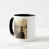 Das große römische Bad, Bad (b/w Foto) Tasse (Vorderseite Links)