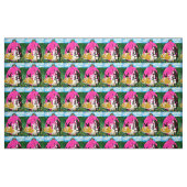 Das große rosa Ei bemalen! Stoff (Fat Quarter (45,7 x 55,9 cm))