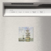 Das große Schiff, 1879 (Öl auf Leinwand) Magnet (In Situ (Geschirrspüler))