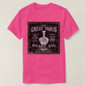 Das große Schlangenöl der Yaquis  T-Shirt (Design vorne)