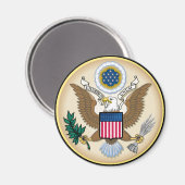 Das große Siegel Magnet (Vorderseite/Rückseite)