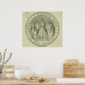 Das große Siegel Neuseelands Poster (Küche)