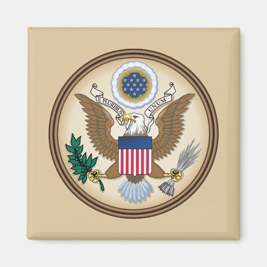 Das große Siegel (ursprünglich) Magnet (Vorne)