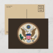 Das große Siegel (ursprünglich) Postkarte (Vorne/Hinten)