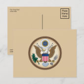 Das große Siegel (ursprünglich) Postkarte (Vorne/Hinten)