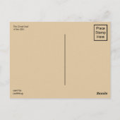 Das große Siegel (ursprünglich) Postkarte (Rückseite)